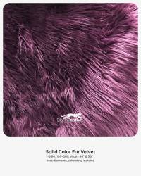 Solid Color Fur Velvet Fabric 180-380 GSM | 44” & 58” Width | Garments, Upholstery & Curtains  in Surat
